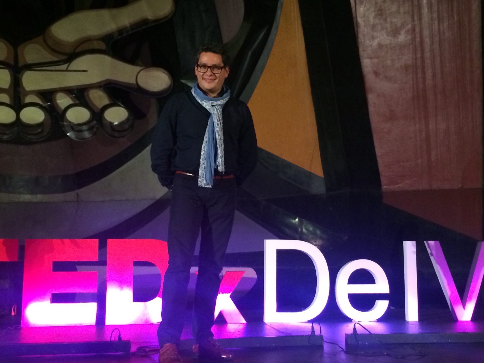 Agustín Mier y Terán durante una conferencia — Conferencia 6